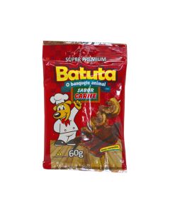 Bifinho para Cachorro Cães Batuta Sabor Carne 60g