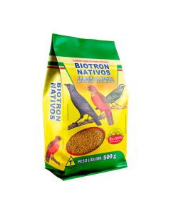 Biotron para Sabiá, Pássaro-preto, Trinca-ferro Nativos 500g